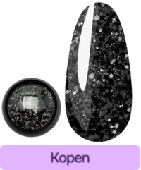 Nageldecoratie Slowianka Black Snow 1 g